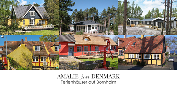 amalielovesdenmark.com Ferienhäuser auf Bornholm in Dänemark